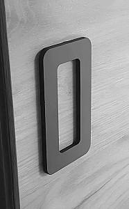Dulap-cupe Prime Furniture Retro 3 Grafit/Negru