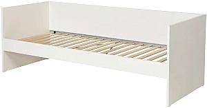 Pat copii IKEA Vihals/Afjall 2 saltele 80x200 Alb