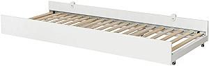 Pat copii IKEA Vihals/Afjall 2 saltele 80x200 Alb