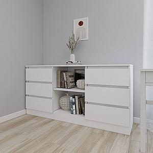 Comoda Smartex Т3 120 cm Alb