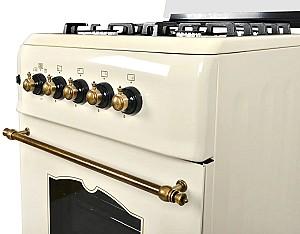 Aragaz, Plita de gaz Studio Casa Verona Retro 50/55 Beige