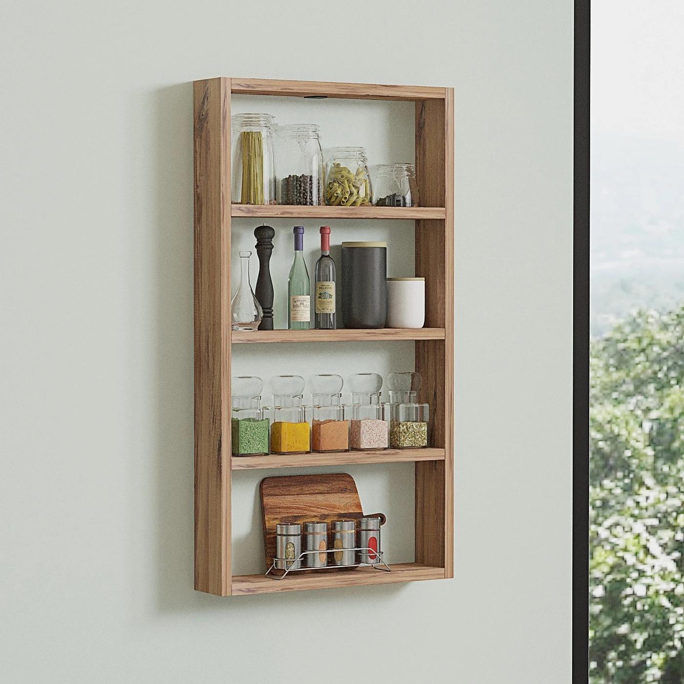 Raft de perete Hanah Home Quatro Atlantic Pine