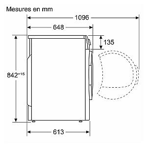 Masina de uscat rufe Bosch WQG245A0FR