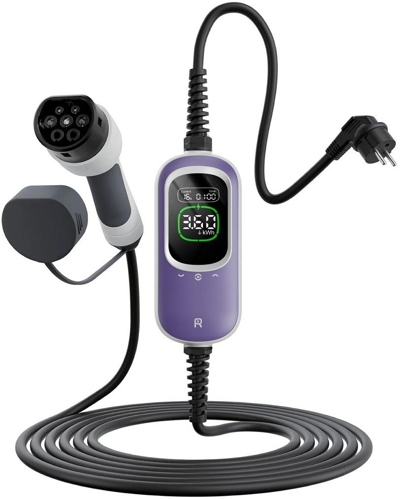 Incarcator portabil pentru masini electrice Rheidon Tech PC100 3K6 Purple