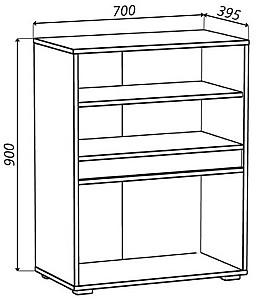 Comoda Yasen Leo 4D Cașmir / Stejar Artisan