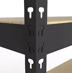 Rafturi pentru depozitare Nex Titan 1800x1200x400 Antracit (Gri)