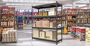 Rafturi pentru depozitare Nex Titan 1800x1200x400 Antracit (Gri)