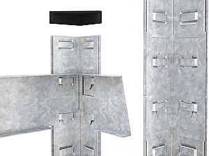 Rafturi pentru depozitare Nex Budget 1600x800x400 mm
