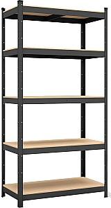Rafturi pentru depozitare Nex Budget 1800x900x400 mm Antracit