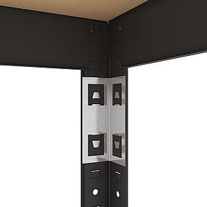 Rafturi pentru depozitare Nex Budget 1800x900x400 mm Antracit