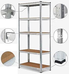 Rafturi pentru depozitare Nex Budget 2000x1000x400 mm