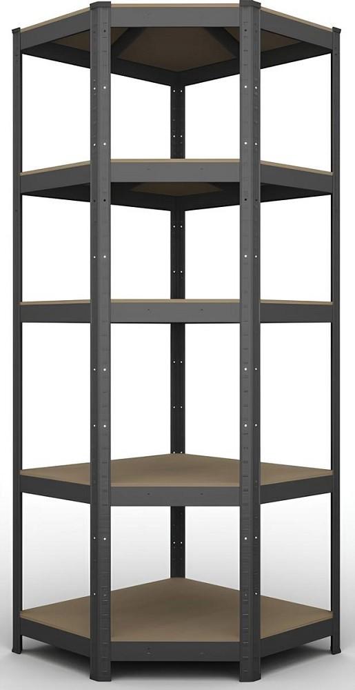Rafturi pentru depozitare Nex Budget 1800x900x400x705 mm Antracit