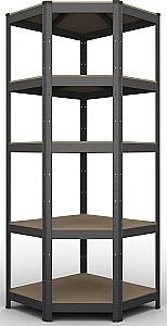 Rafturi pentru depozitare Nex Budget 1800x900x400x705 mm Antracit