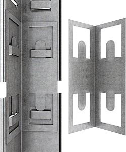 Rafturi pentru depozitare Nex Budget 1800x700x400x425 mm