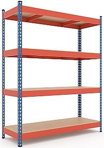Rafturi pentru depozitare Nex Titan 1800x1200x500 mm Blue/Orange