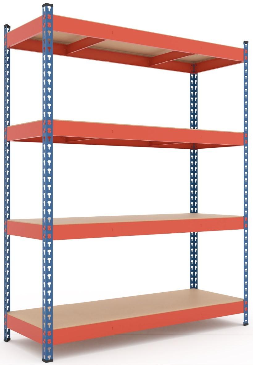 Rafturi pentru depozitare Nex Titan 1800x1400x600 mm Blue/Orange