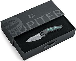 Cutit FOX Knives FX-555-DM Jupiter Damascus Damasteel Hakkapella