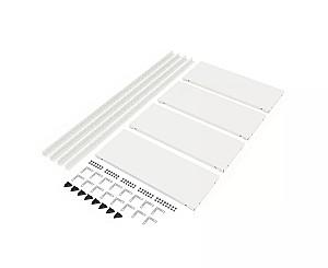 Rafturi pentru depozitare Nex REK 1500x750x300 mm White