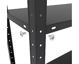 Rafturi pentru depozitare Nex REK 1500x750x300 mm Black