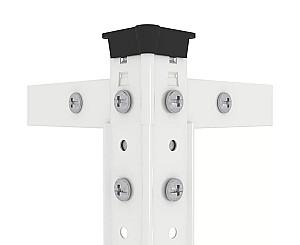 Rafturi pentru depozitare Nex Cronos 1800x1000x400 mm White
