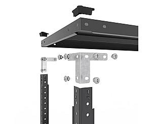 Rafturi pentru depozitare Nex Cronos 1800x1000x400 mm Antracit
