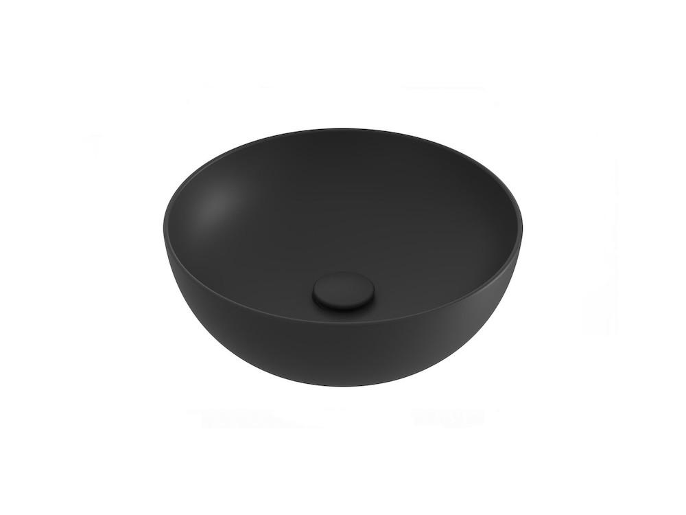 Lavoar baie Ravak Uni Slim 40 B Matt Black (XJX0D140000)