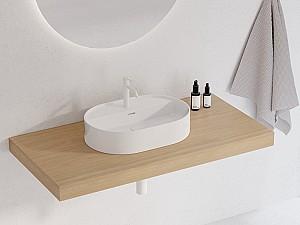 Lavoar baie Ravak Ceramic Slim Shelf O White (XJX01155003)