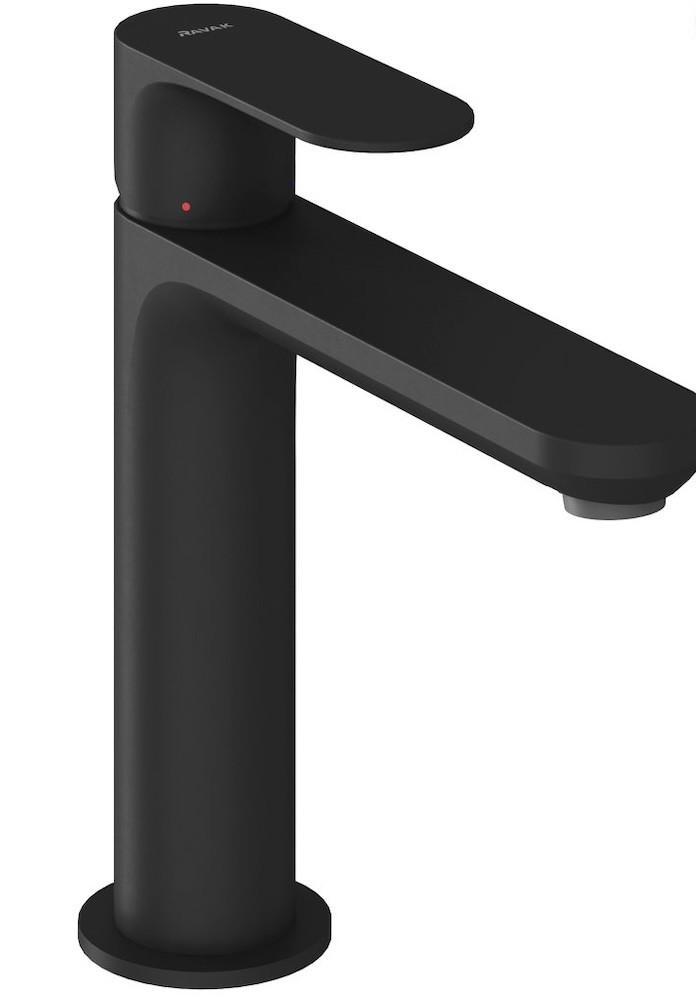 Baterie pentru lavoar Ravak Eleganta Matt Black (X070290)