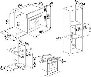 Cuptor electric incorporabil Franke FSL 86 H BK (116.0609.447)