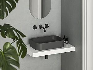 Lavoar baie Ravak Ceramic Slim R Anthracite (XJX03155003)