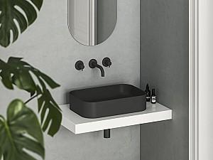 Lavoar baie Ravak Ceramic Slim R Matt Black (XJX0D155001)