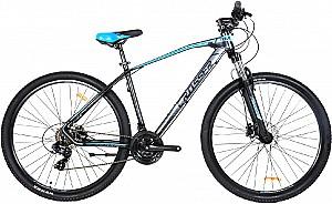 Bicicleta de munte Crosser T02 29/19 21S Shimano+Logan Hidraulic Black/Blue