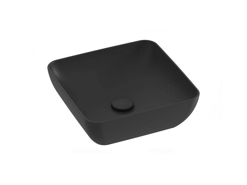 Lavoar baie Ravak Uni Slim 38 S Matt Black (XJX0D138000)