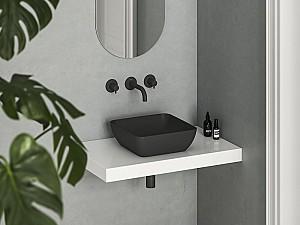 Lavoar baie Ravak Uni Slim 38 S Matt Black (XJX0D138000)