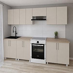 Set mobila bucatarie Smartex K1 260 cm Cașmir
