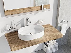 Lavoar baie Ravak Ceramic Slim O 55 White (XJX01155001)
