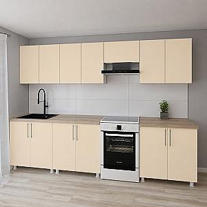 Set mobila bucatarie Smartex K1 300 cm Ivory