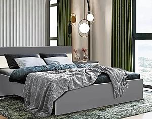 Pat Modern Komfi 160x200 Gri/Stejar Craft Alb