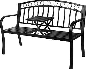 Banca gradina Strend Pro Pegi Black