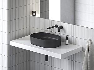 Baterie pentru lavoar Ravak Chrome II Black (X070592)