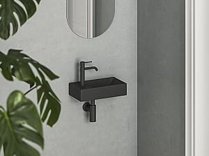 Lavoar baie Ravak Veda Matt Black (XJXLD240000)