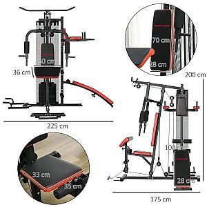 Aparat fitness multifunctional Sportnow A91-290V01BK