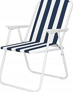 Scaun pliabil Springos Malaga GC0050 White/Blue