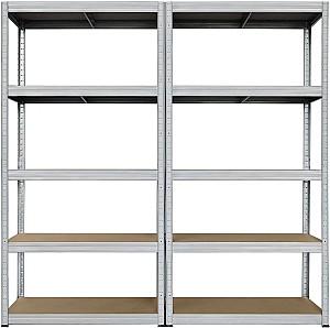 Rafturi pentru depozitare SDGroup Strategic max.175 180x180x60cm Silver