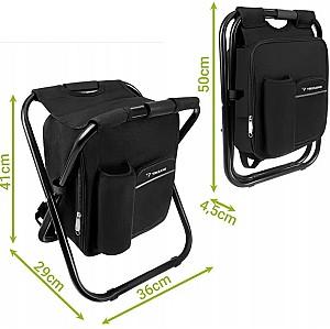 Scaun pliabil Trizand 27333 Black