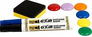 Tabla magnet-marker witeboard Aptel DA465 White