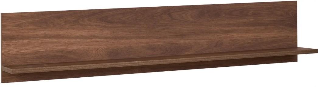Raft de perete Modern Komfi 120cm Stejar Brandy Castello (Maro)