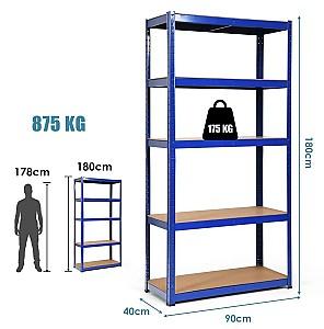 Rafturi pentru depozitare Costway TL33815NY
