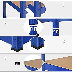 Rafturi pentru depozitare Costway TL33815NY