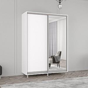 Dulap-cupe Mobildor Lux Aron 150 (1 oglinda, 1 PAL) Alb